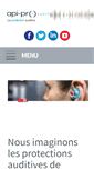 Mobile Screenshot of api-pro-sante.com